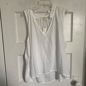 NWT Cloth and Stone from Anthropologie White Tank